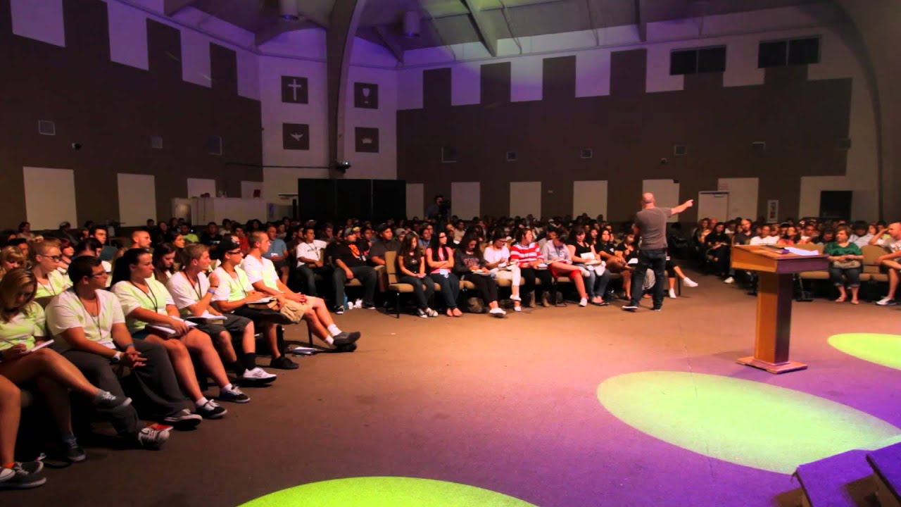Youth camp in California with Jarrod Davidoff & dozens of Foursquare Regional Churches