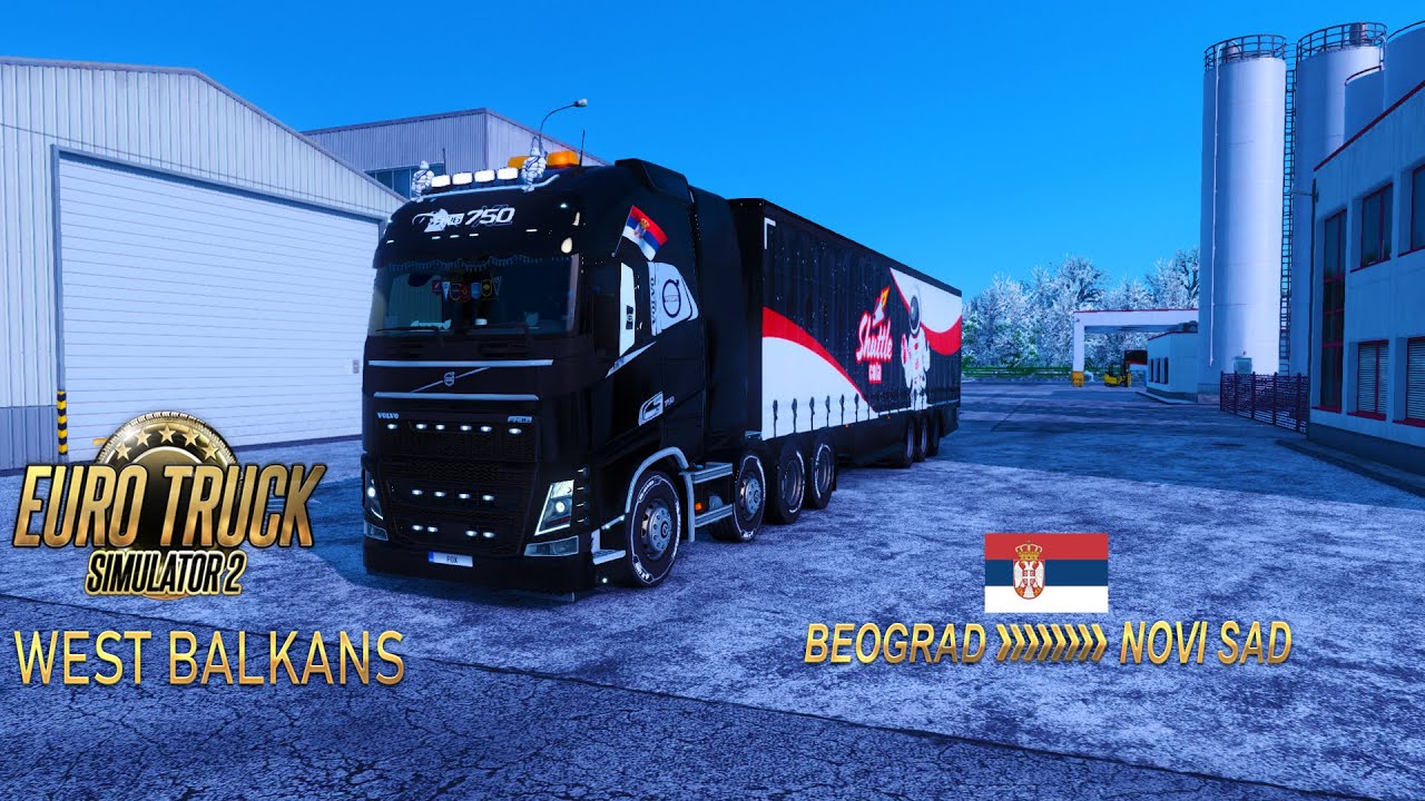 Euro Truck Simulator 2 Kamionom Preko Balkana #Ep9