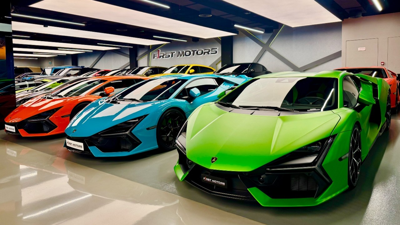 LAMBORGHINI REVUELTO TAKEOVER at F1RST MOTORS DUBAI