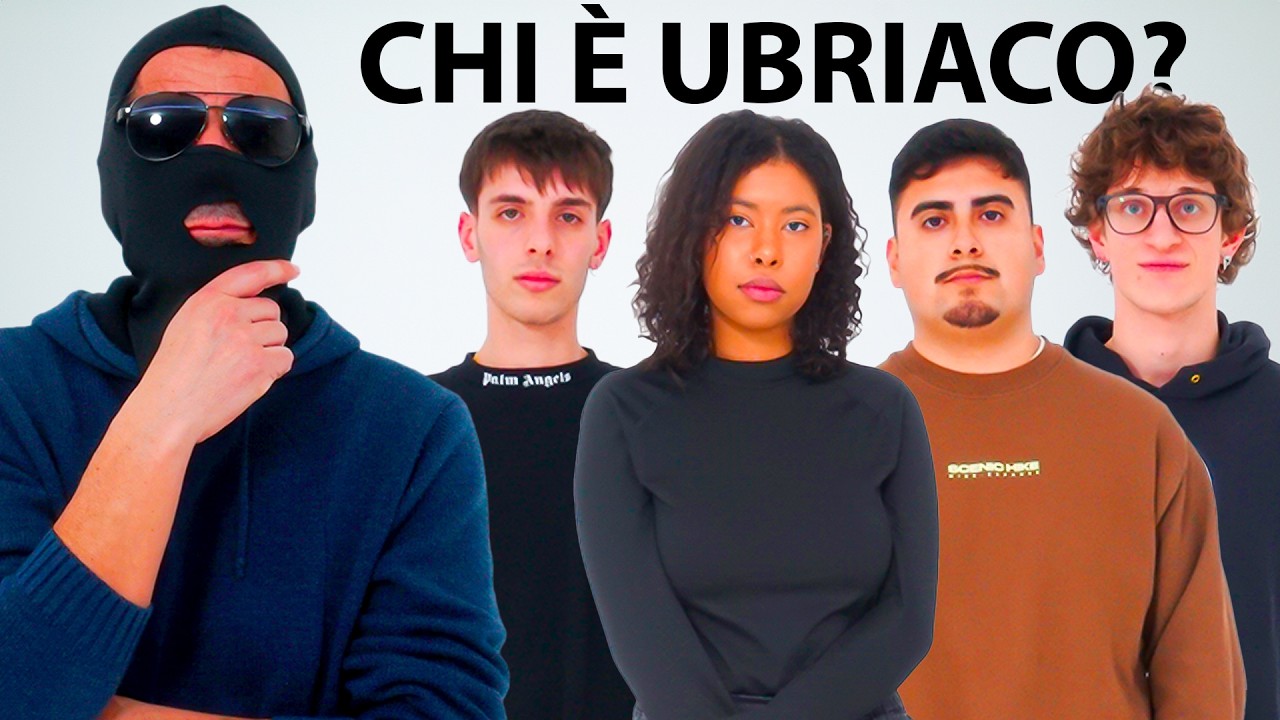 Forze dell’Ordine Indovinano chi è Fatto o Ubriaco 