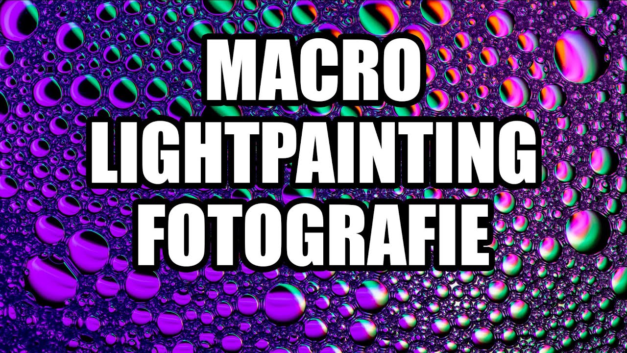 Macro Lightpainting Fotografie Met Zeepsop - VLOG 005
