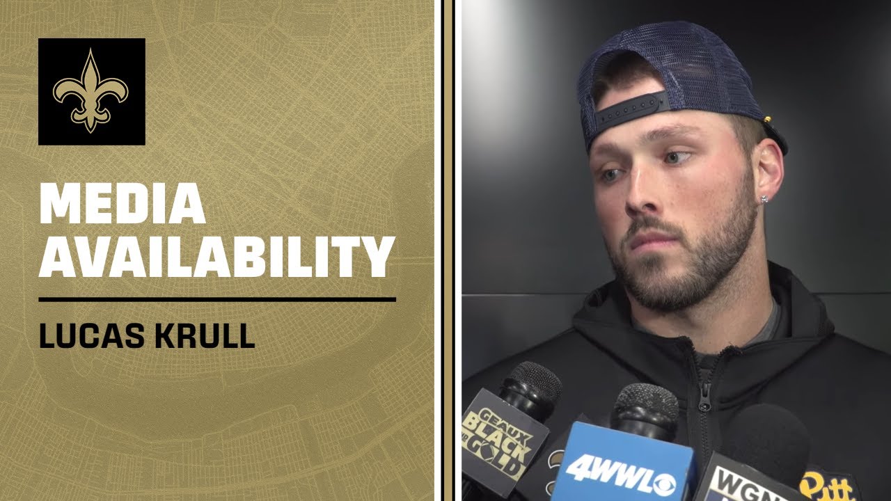 Lucas Krull on Damar Hamlin as a Teammate | New Orleans Saints