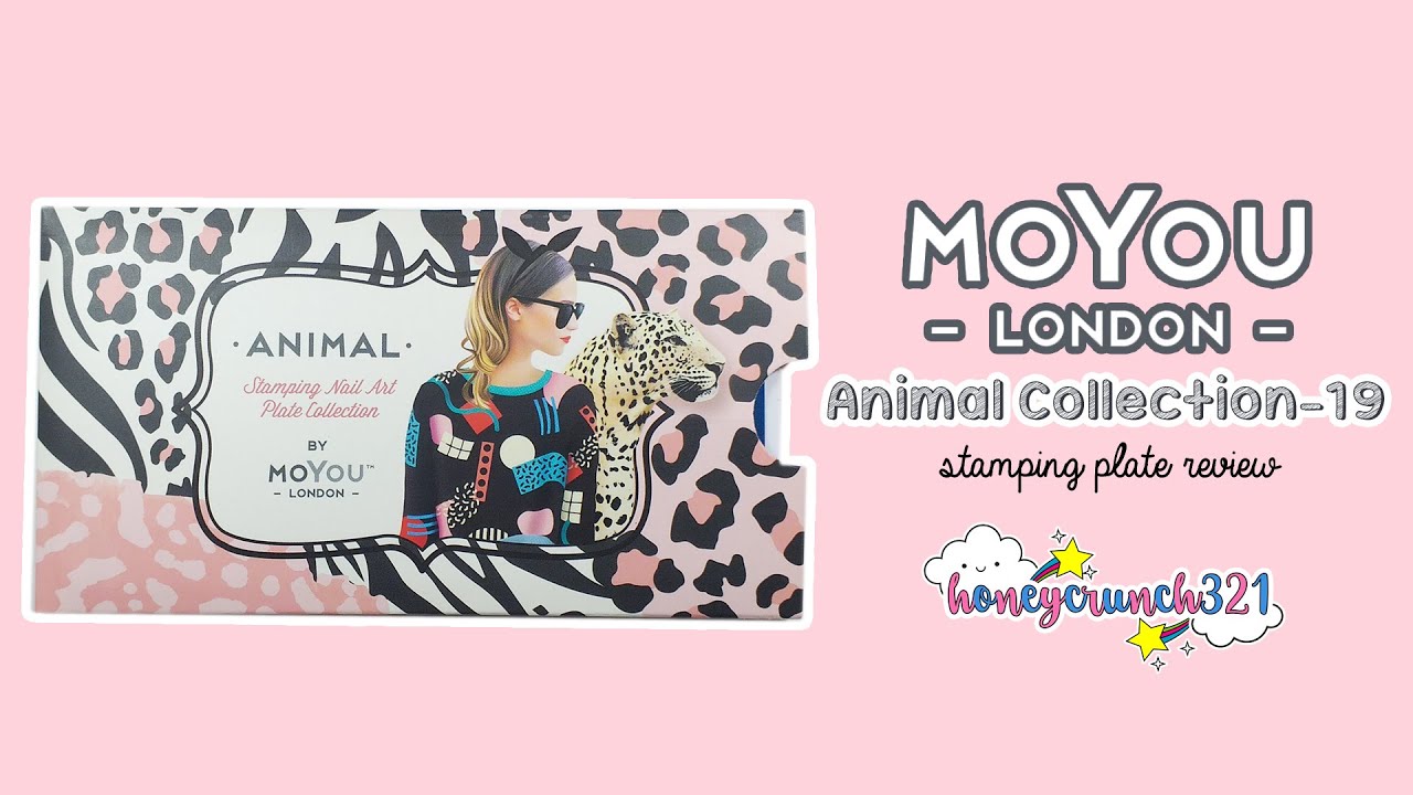 MoYou LONDON Animal Collection-19 Stamping Plate Review | honeycrunch321