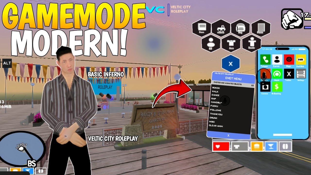 SHARE GAMEMODE SAMP FULL TEXTDRAW VELTIC CITY BASIC INFERNO VOICE DAN KETIK REVIEW SERVER GTA SAMP