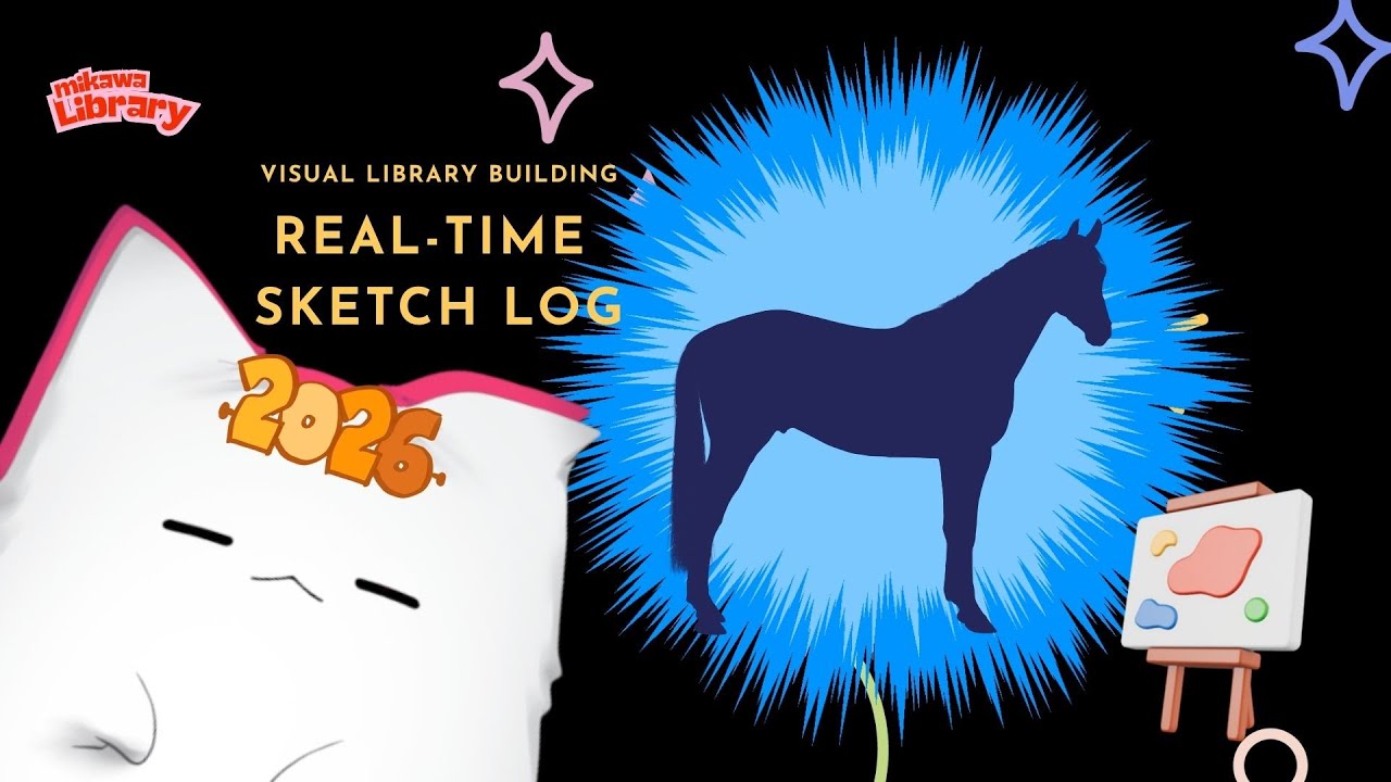 Real-time Visual Library Building Log: Horse