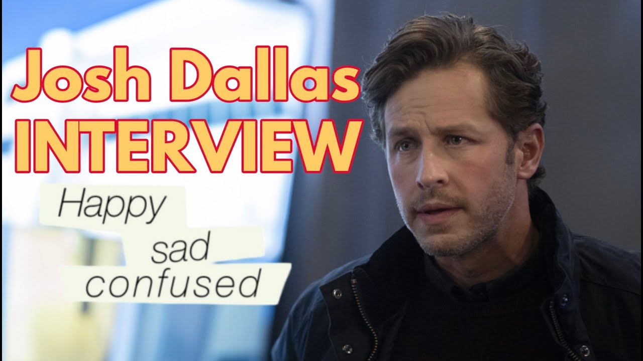 Josh Dallas talks MANIFEST, ONCE UPON A TIME, Ginnifer Goodwin, & more! Happy Sad Confused