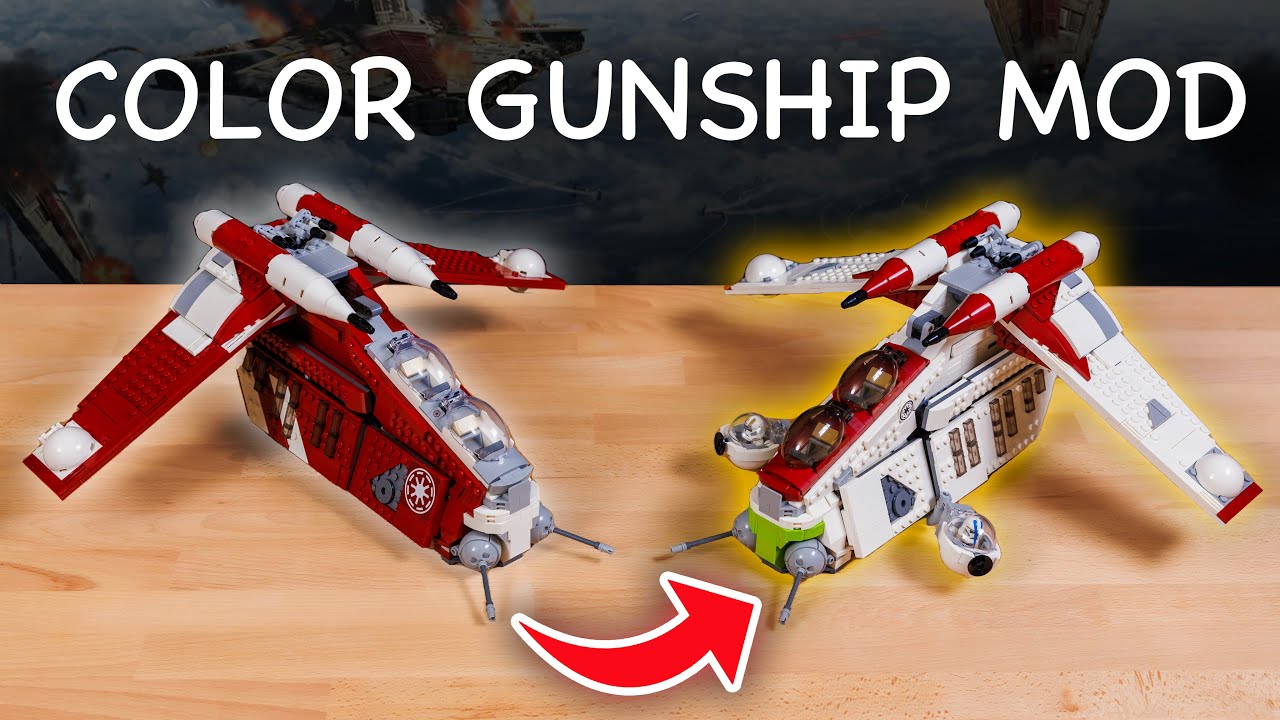 The Republic Gunship LEGO should've made.. 😱