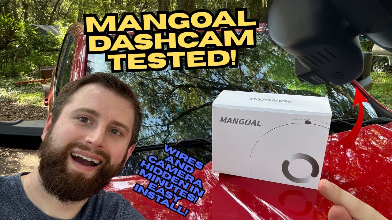 The Best Dash Camera I've Tested All Year! ManGoal Ram 1500 Dash Cam Install and Review!