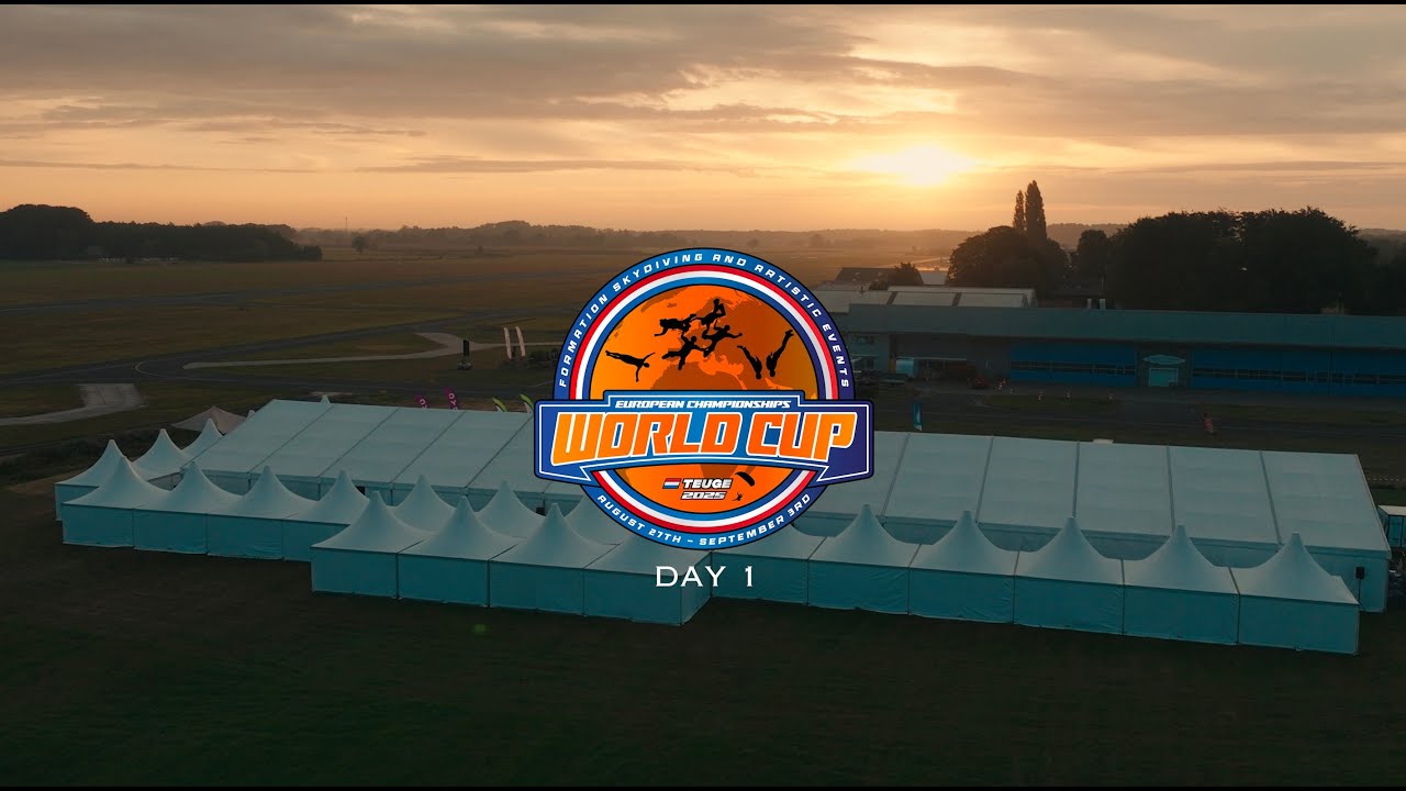 SKYDIVING WORLD CUP 2025- TEUGE DAY 1