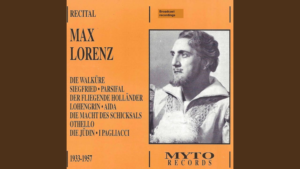 Die Walküre, WWV 86B (Excerpts) : Siegmund heiß' ich