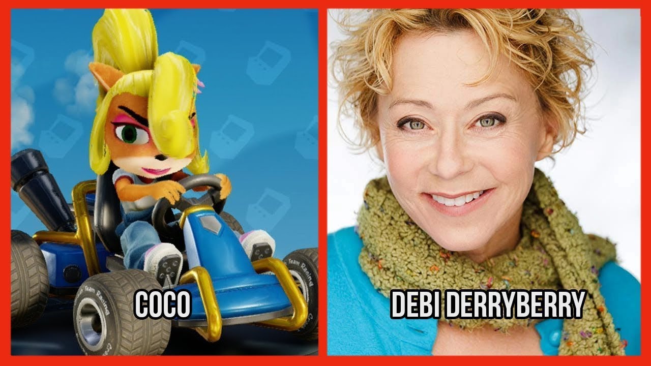 Characters and Voice Actors - Crash Team Racing Nitro-Fueled