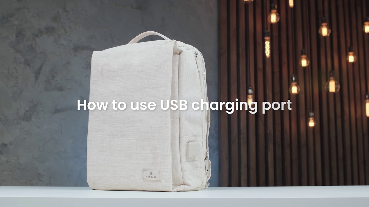 How to Use USB Charging Port in Your Backpack: Detailed Instruction