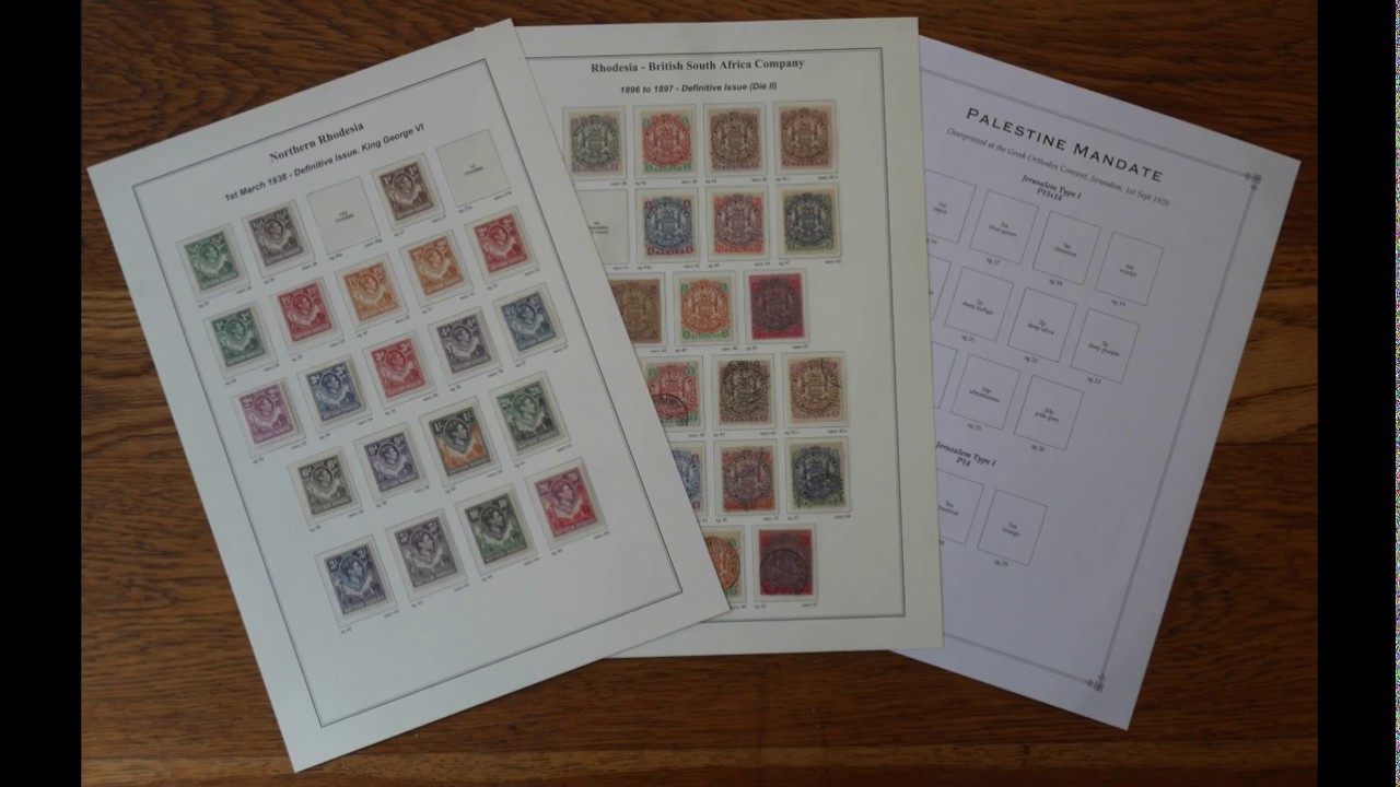 AlbumEasy Stamp Album Page Layout Software - Introduction and Tutorial