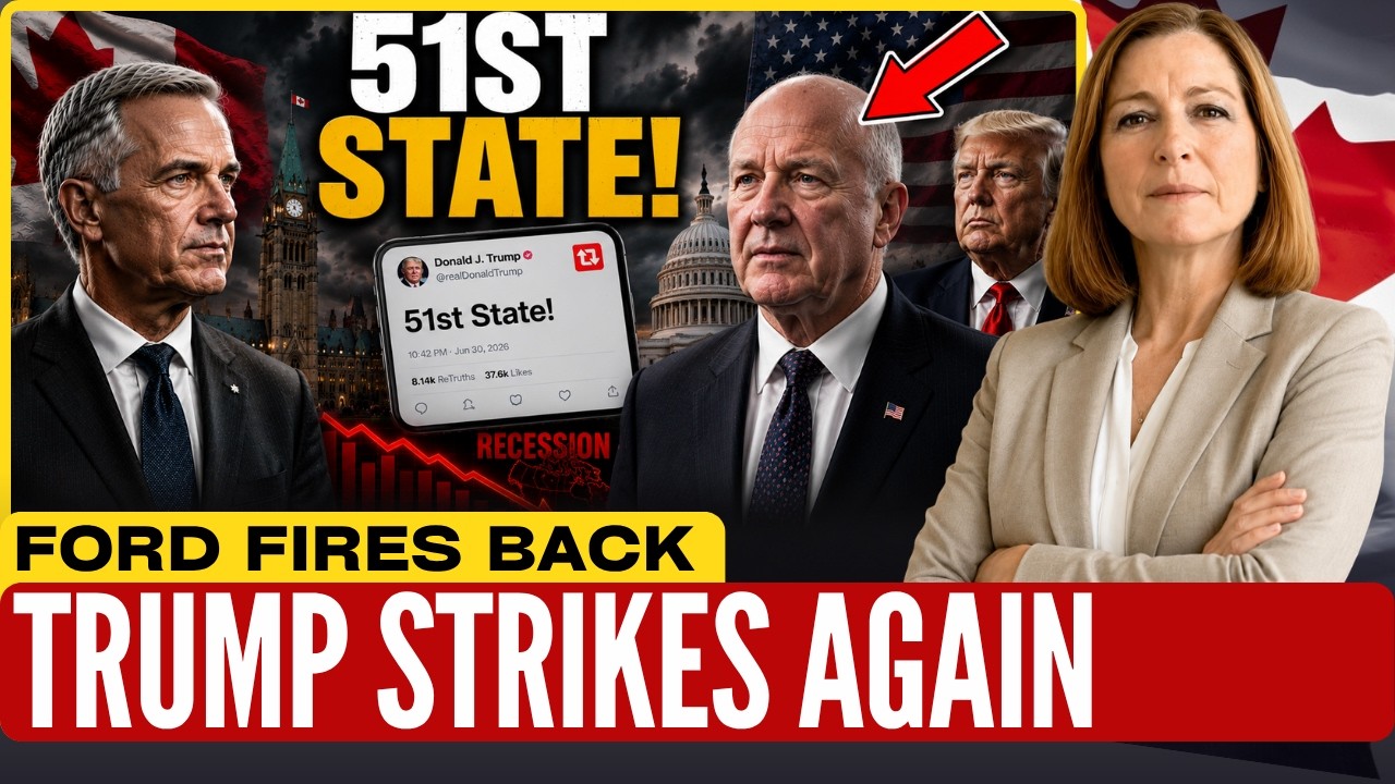 Trump And Hoekstra HUMILATED Canada &mdash; Ford DESTROYED Them