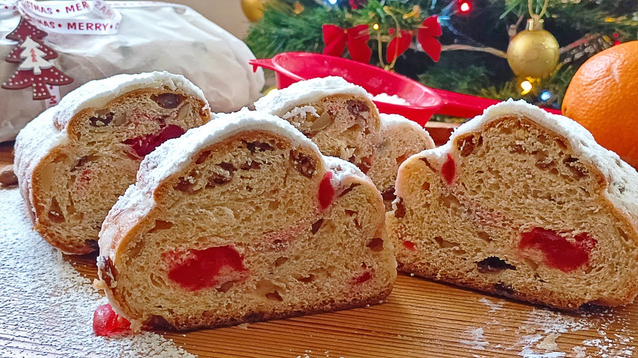 STOLEN – BOŽIĆNI VOĆNI KRUH STOLLEN – RECEPT ZA  BISKUPSKI KRUH