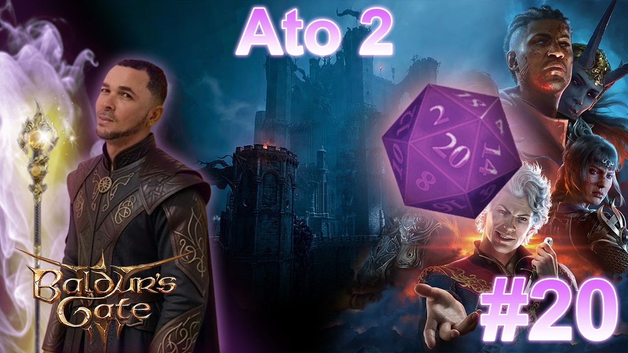 BALDUR GATES 3 - #20 - ME FERRANDO NESSE JOGO!