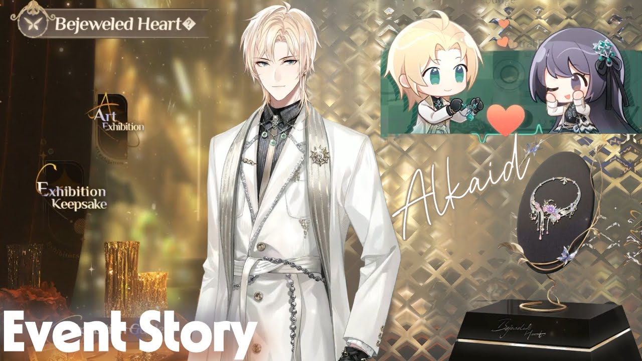 【時空の絵旅人】Lovebrush Chronicles ♡ Bejeweled Heart with Alkaid | Event Story [ JP dub/ENG sub ]