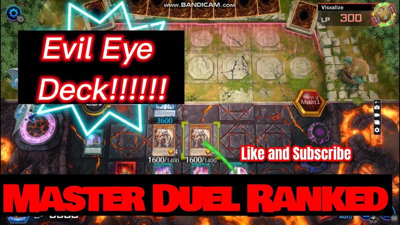 Yu-gi-oh Master Duel!!! EVIL EYE DECK