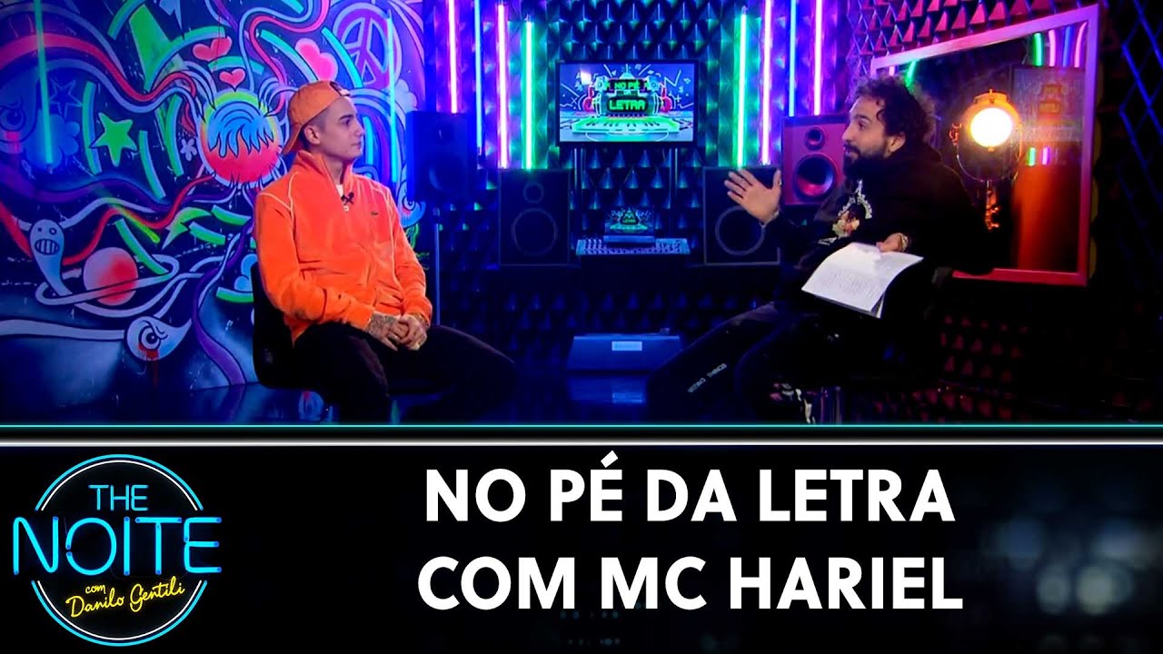 No Pé da Letra com MC Hariel | The Noite (14/06/22)