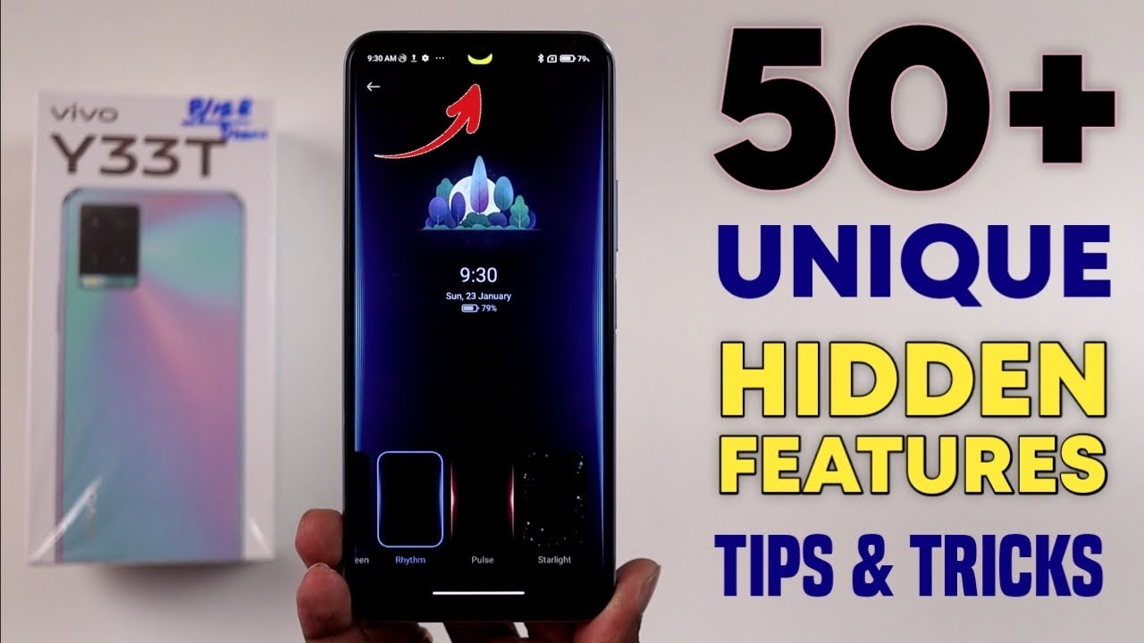 VIVO Y33T Tips and Tricks | VIVO Y33T Top 50+ Hidden Features | VIVO Y33T Features in Hindi