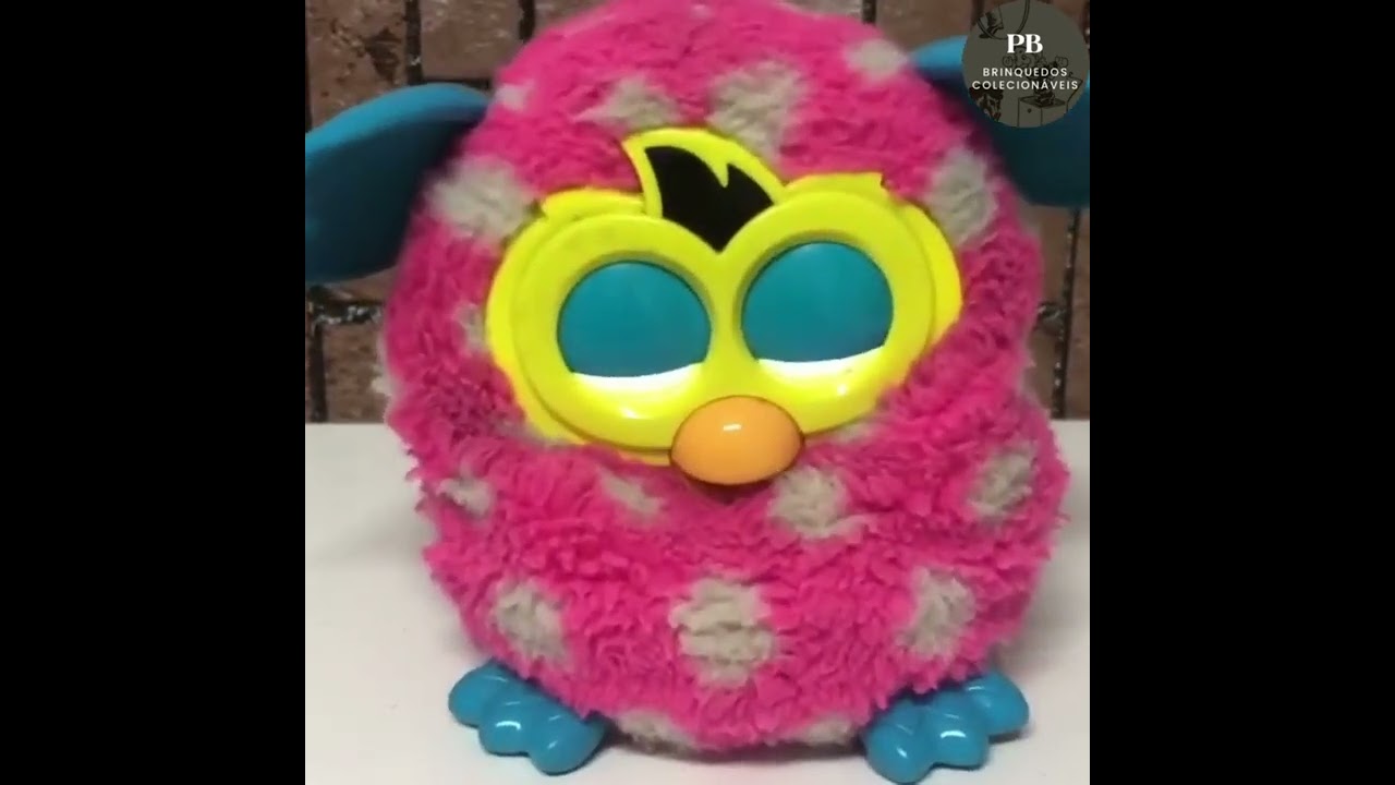 Brinquedo Eletr&ocirc;nico Furby Boom Rosa - Hasbro - Leia Descri&ccedil;&atilde;o - Pedro Bruna Colecion&aacute;veis