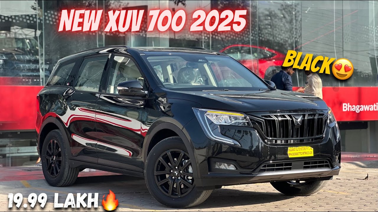 Segment Ka Asli Baap🔥- Mahindra Xuv 700 Ax7 2025😍| Best variant To buy ? | New Xuv 700 Ax7 Black