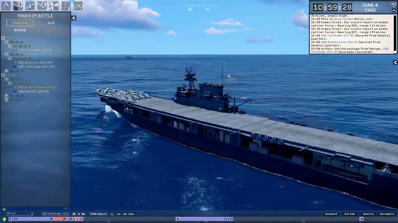 Busy Morning at Point Luck - 07 Nagumo's Reckoning:  Triple Deck Load & Task Force Merge