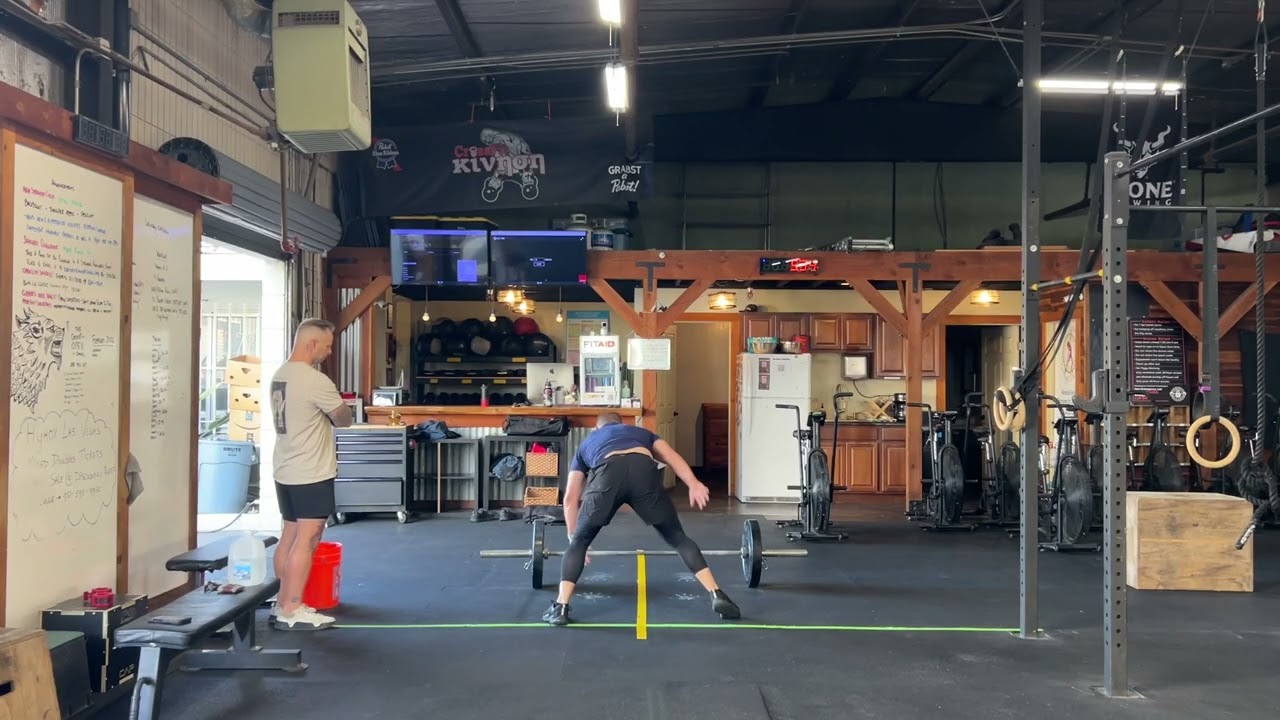 Northern California Classic 2026 Online Qualifier 55+ Barbell Chipper - Anthony Blando