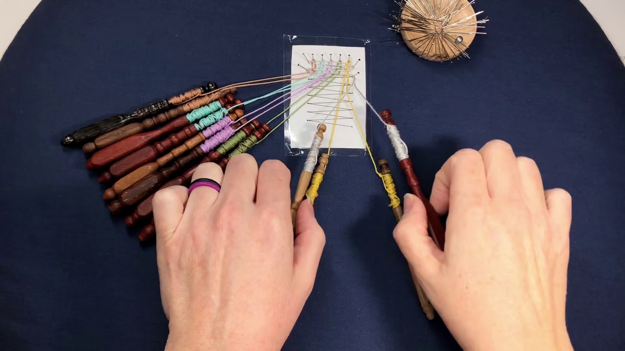 How To Make A Bobbin Lace Cloth Stitch