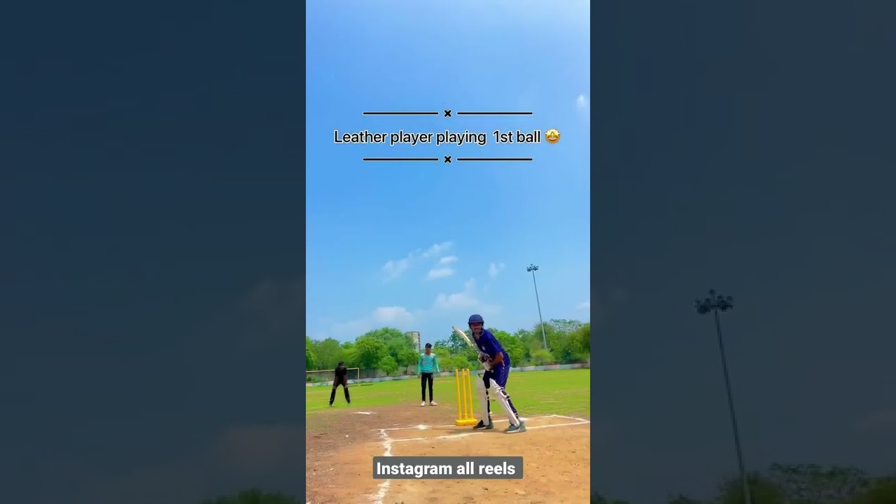leather cricket🏏 vs tennis cricket how to play see difference