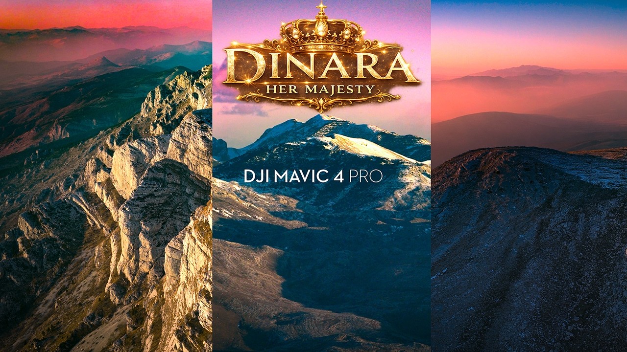 MAVIC 4 PRO - Her Majesty, Dinara (Hrvatska) - True HDR10, 6K, 10-bit