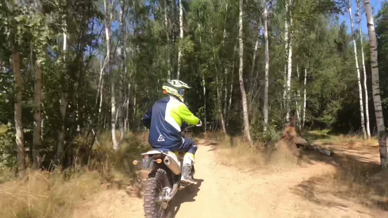 Enduro fahren in Langensteinbach - Teil 1