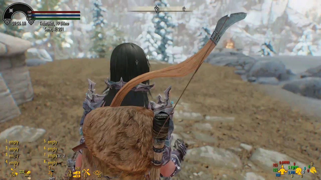 Skyrim LE Ultra Modded (Dovah Naakin ORIGIN ENB) 600+ Mods Beyond Skyrim Bruma Gameplay 2
