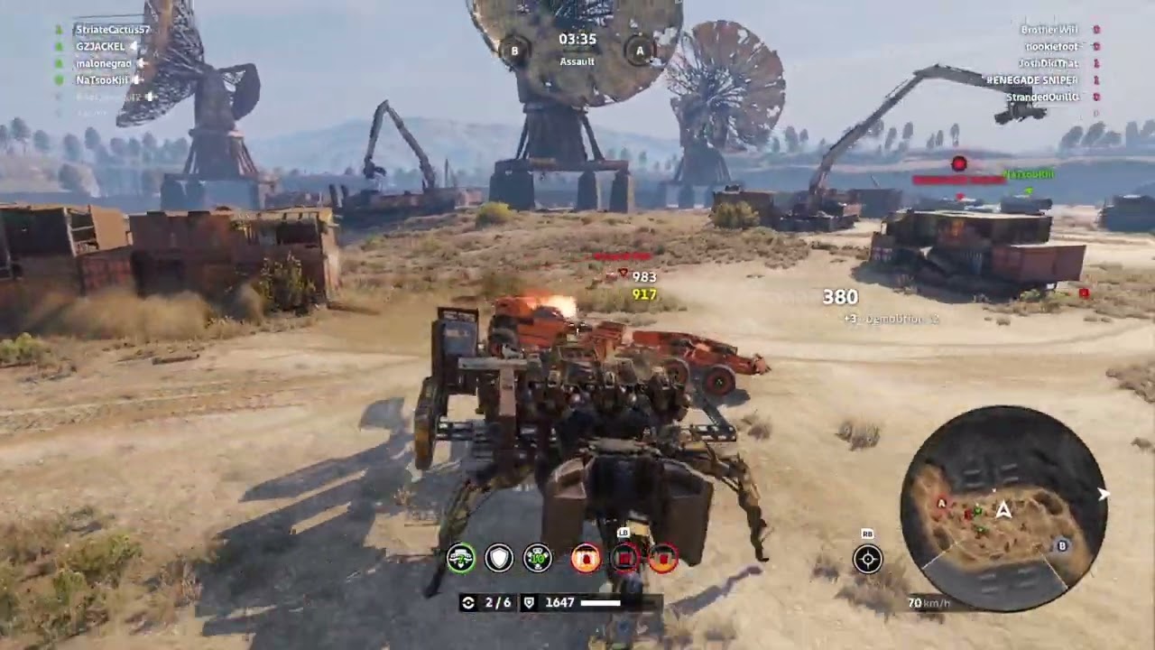 Crossout - 6 kills Catalina Gerrida Punisher