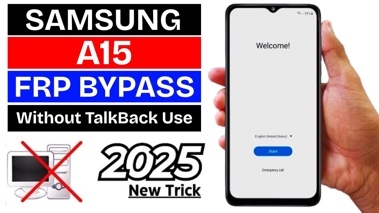 Samsung Galaxy A15 FRP Bypass Android 14 Without Pc | Samsung (SM-A155F) Google Account Bypass