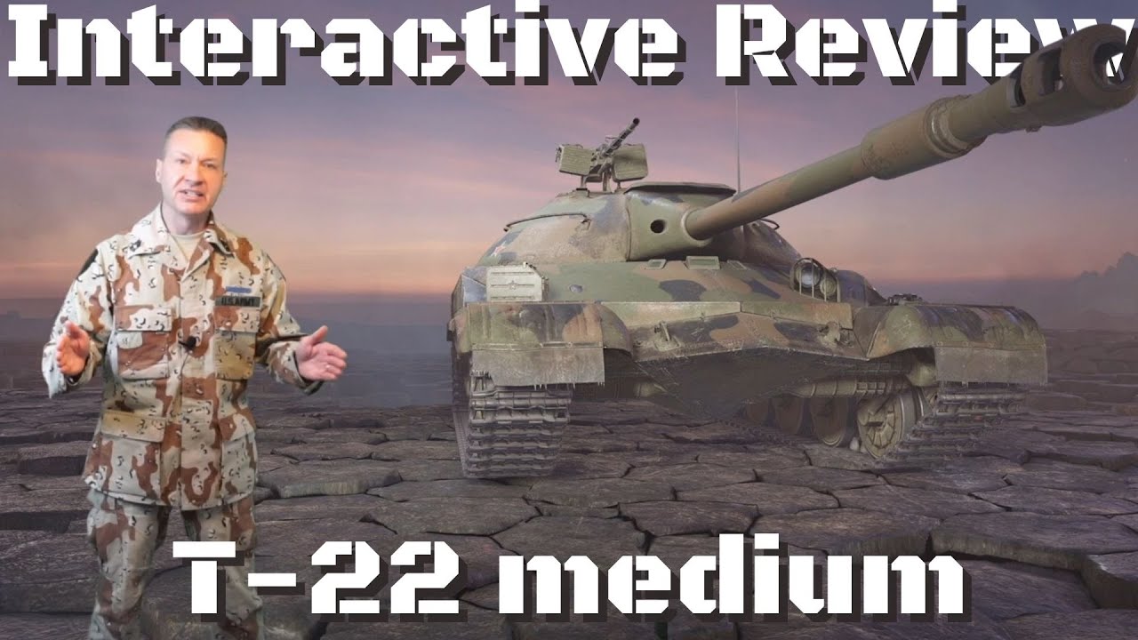 T-22 medium Interactive Review, World of Tanks Console Modern Armor.