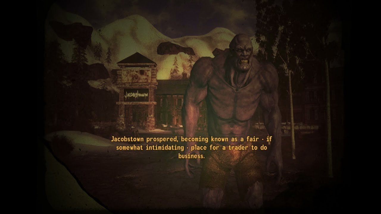 Fallout: New Vegas - Ending Slide 16: Jacobstown