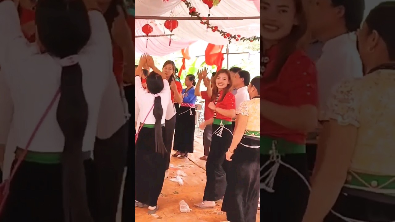Say men th&igrave; ai cũng biết nhảy #linhtinhtv #dantoctaybac #dantocmiennui #vanhoadantoc #dantoc