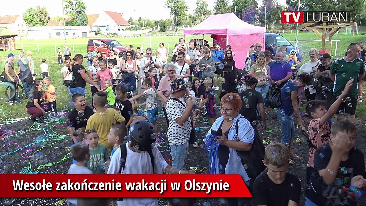 Wesołe zakończenie wakacji w Olszynie