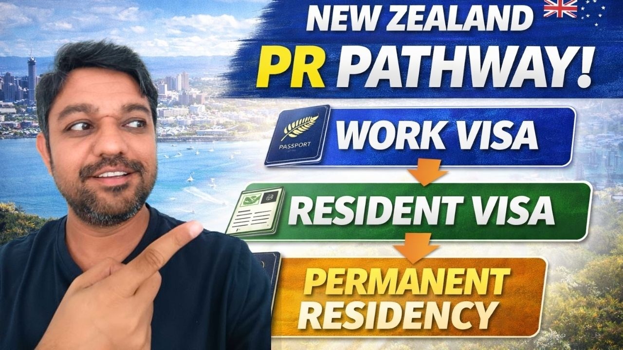 New Zealand PR Pathway Explained 🇳🇿 | Work Visa → Resident Visa → Permanent Residency