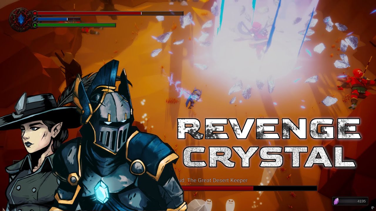 REVENGE CRYSTAL – A New Soulslike Action RPG with Metroidvania Elements | Play the Demo Now