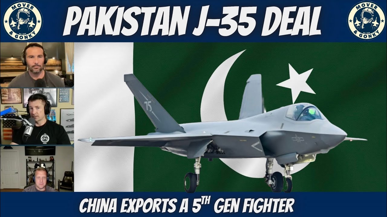 China’s J-35 Heading to Pakistan? | US Fighter Pilots React