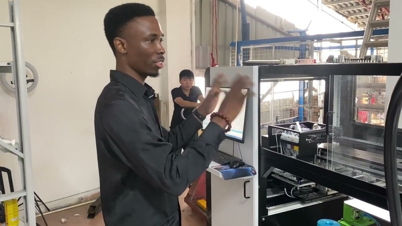 Hybrid digital screen printing machine installation 3