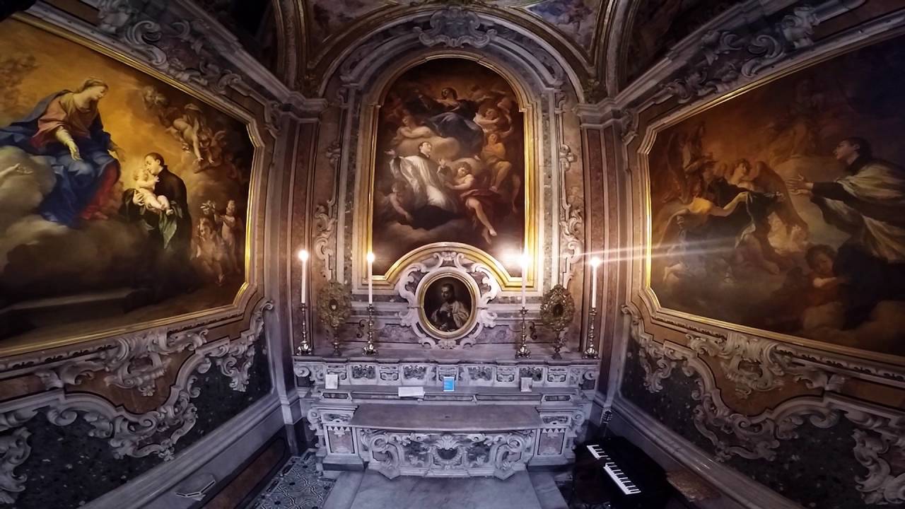 Napoli: chiesa della Nunziatella