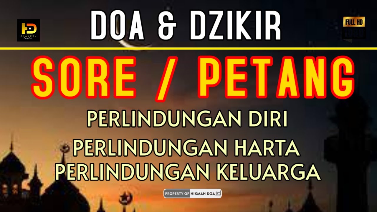 8 BULAN RAMADHAN - DZIKIR SORE & MALAM PENARIK REZEKI DARI SEGALA PENJURU, PENGAMPUN DOSA