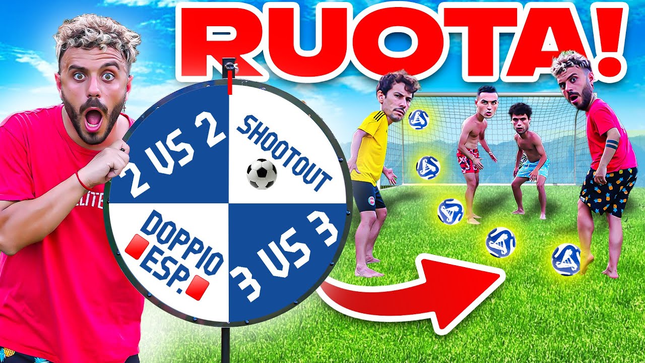 ⚽️ LA RUOTA DECIDE la MOD della PARTITA in VILLA ELITES! 💎