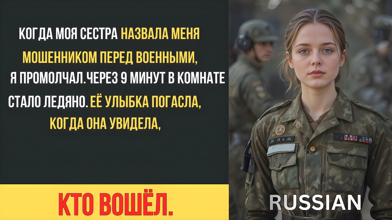 Моя сестра обвинила меня в том, что я фальшивый офицер — через 9 минут мне отдала честь ФБР