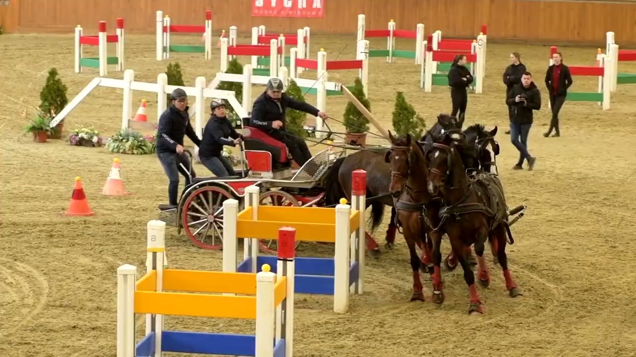 Fedettpályás Fogathajtó döntő 2023.