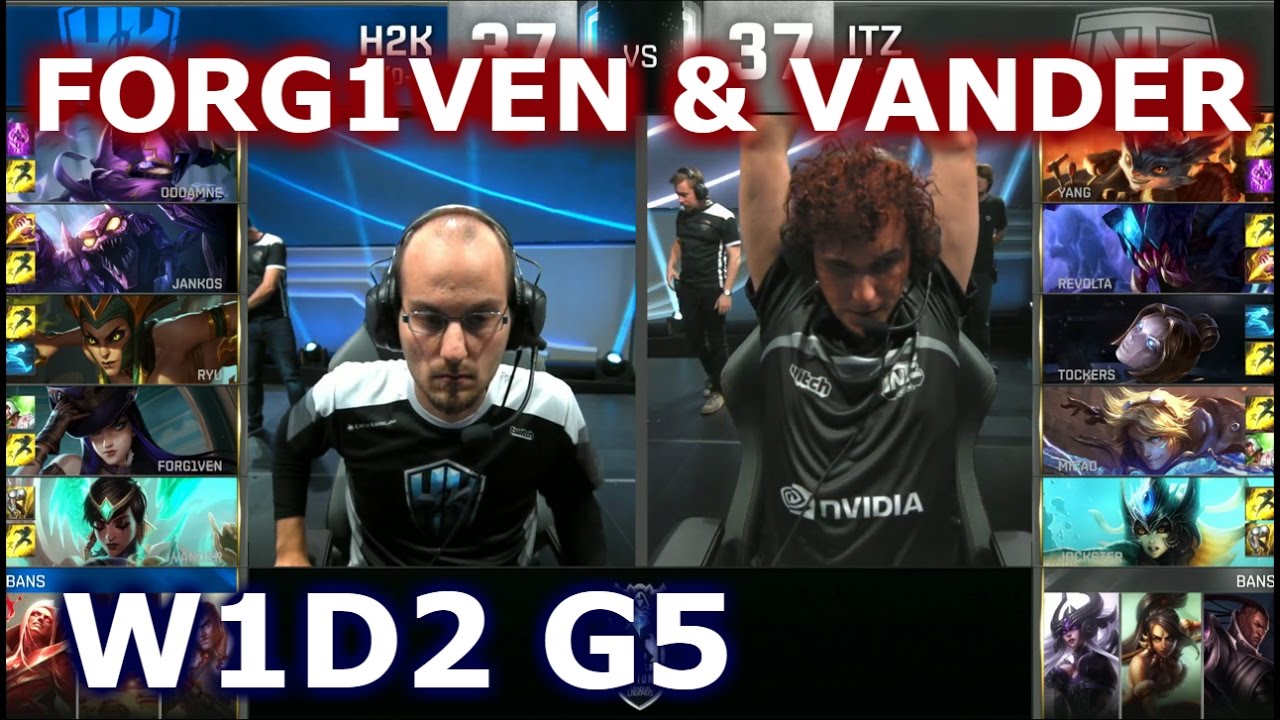 H2K vs ITZ W1D2 - FORG1VEN + VANDER Player Experience Stream | Group C LoL S6 Worlds 2016