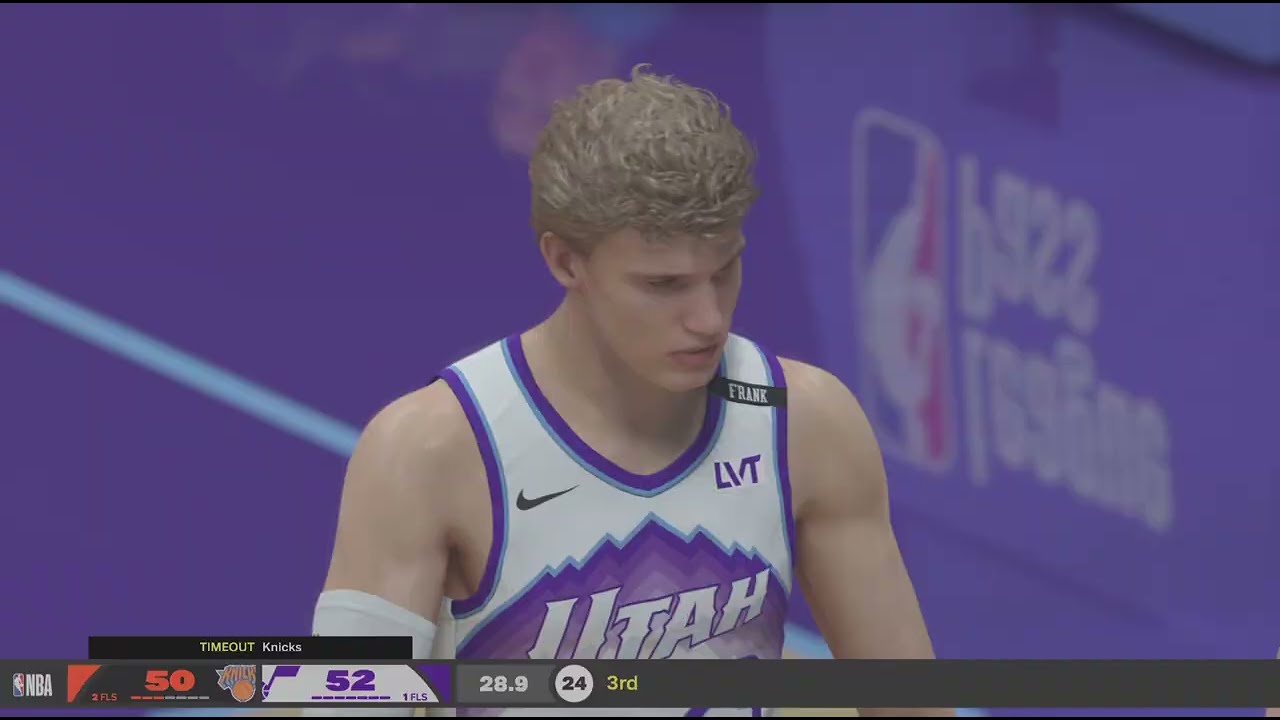 NBA 2K26 Utah Jazz Vs. New York Knicks